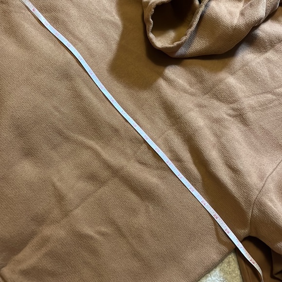 VANS brands, light brown cush comfy hoodie with kangaroo pocket, so soft - Picture 8 of 10